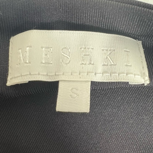 Meshki Misty Black Contour Mini Dress - Picture 5 of 13